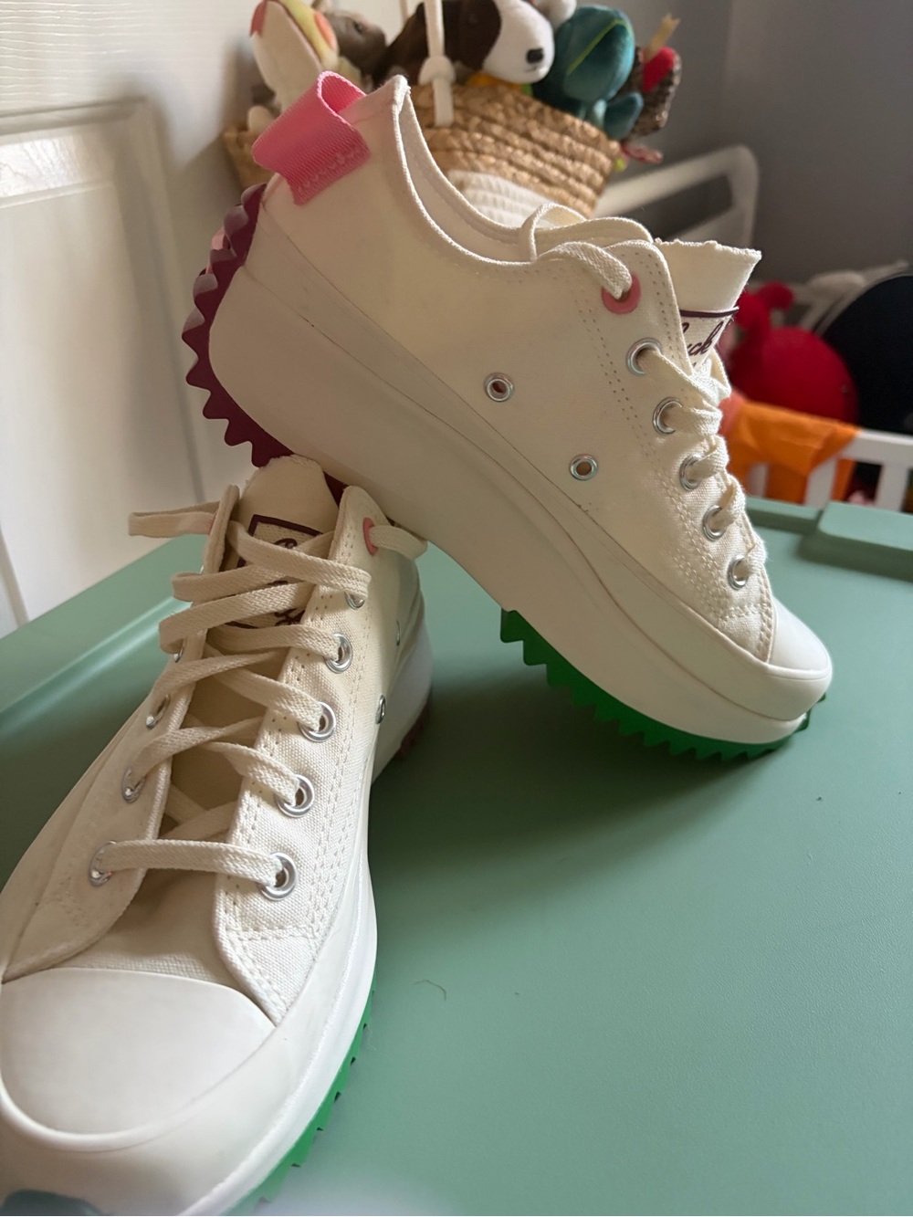 Converse platform sneakers